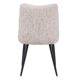 Set of 4 DYYK Modern Textured Dining Chair | Contemporary Accent Ch...