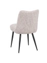 Lot de 4 DYYK Chaise de Salle à Manger Texturée | Chaise Contempora...