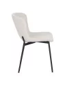 Set of 6 RIYA Modern Upholstered Dining Chair with Fabric Cover