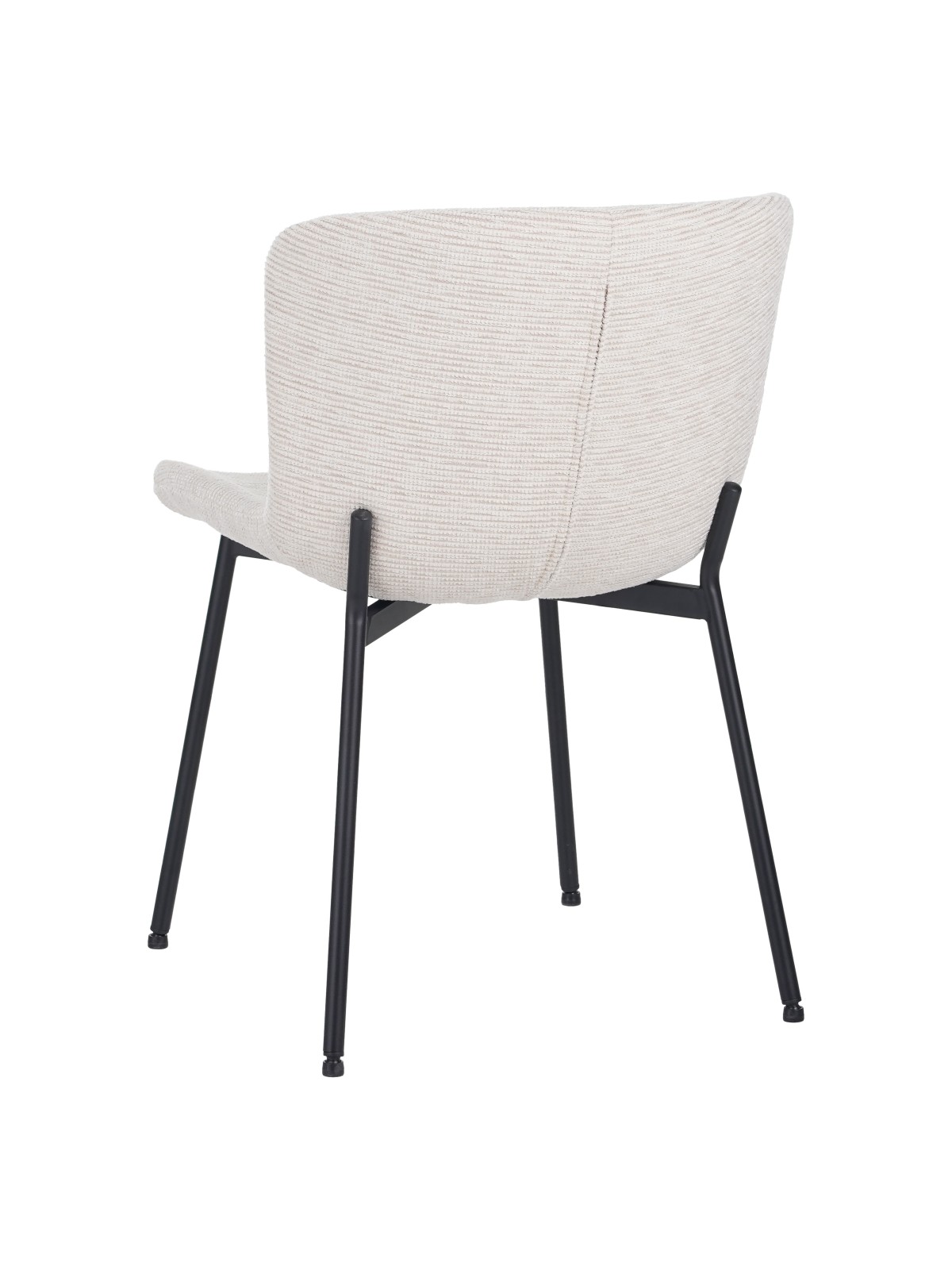 Lot de 6 RIYA Chaise Contemporaine avec Revêtement en Tissu Bouclé ...