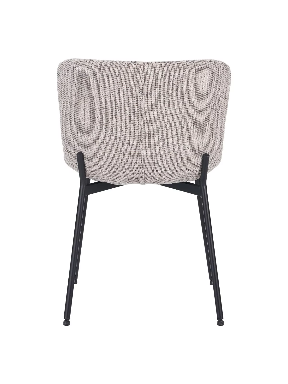 Lot de 6 RIYA Chaise Contemporaine avec Revêtement en Tissu Bouclé ...