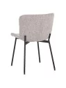 Set of 6 RIYA Modern Upholstered Dining Chair with Fabric Cover