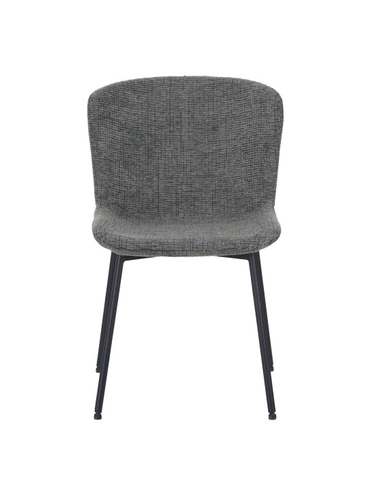 Lot de 6 RIYA Chaise Contemporaine avec Revêtement en Tissu Bouclé ...