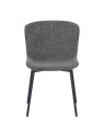 Lot de 6 RIYA Chaise Contemporaine avec Revêtement en Tissu Bouclé ...