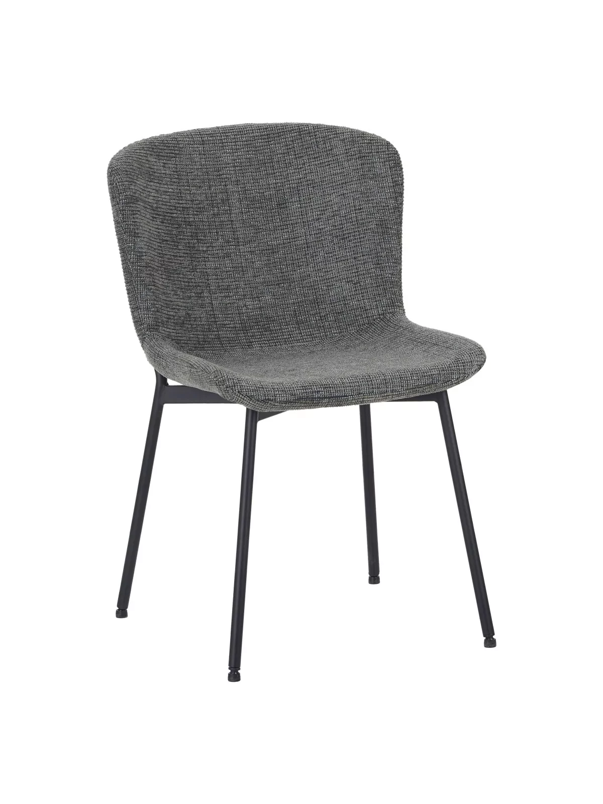Lot de 6 RIYA Chaise Contemporaine avec Revêtement en Tissu Bouclé ...
