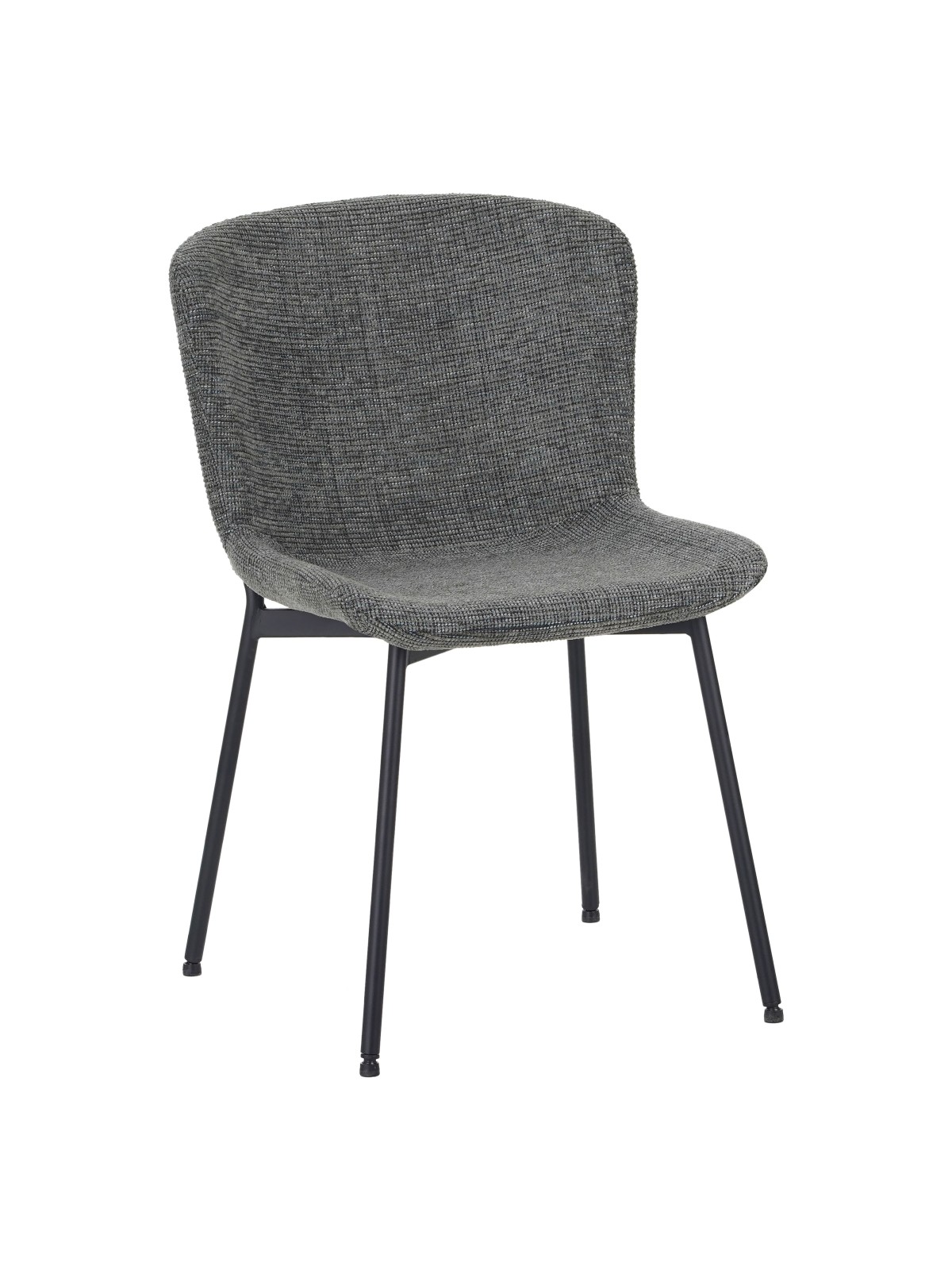 Lot de 6 RIYA Chaise Contemporaine avec Revêtement en Tissu Bouclé ...