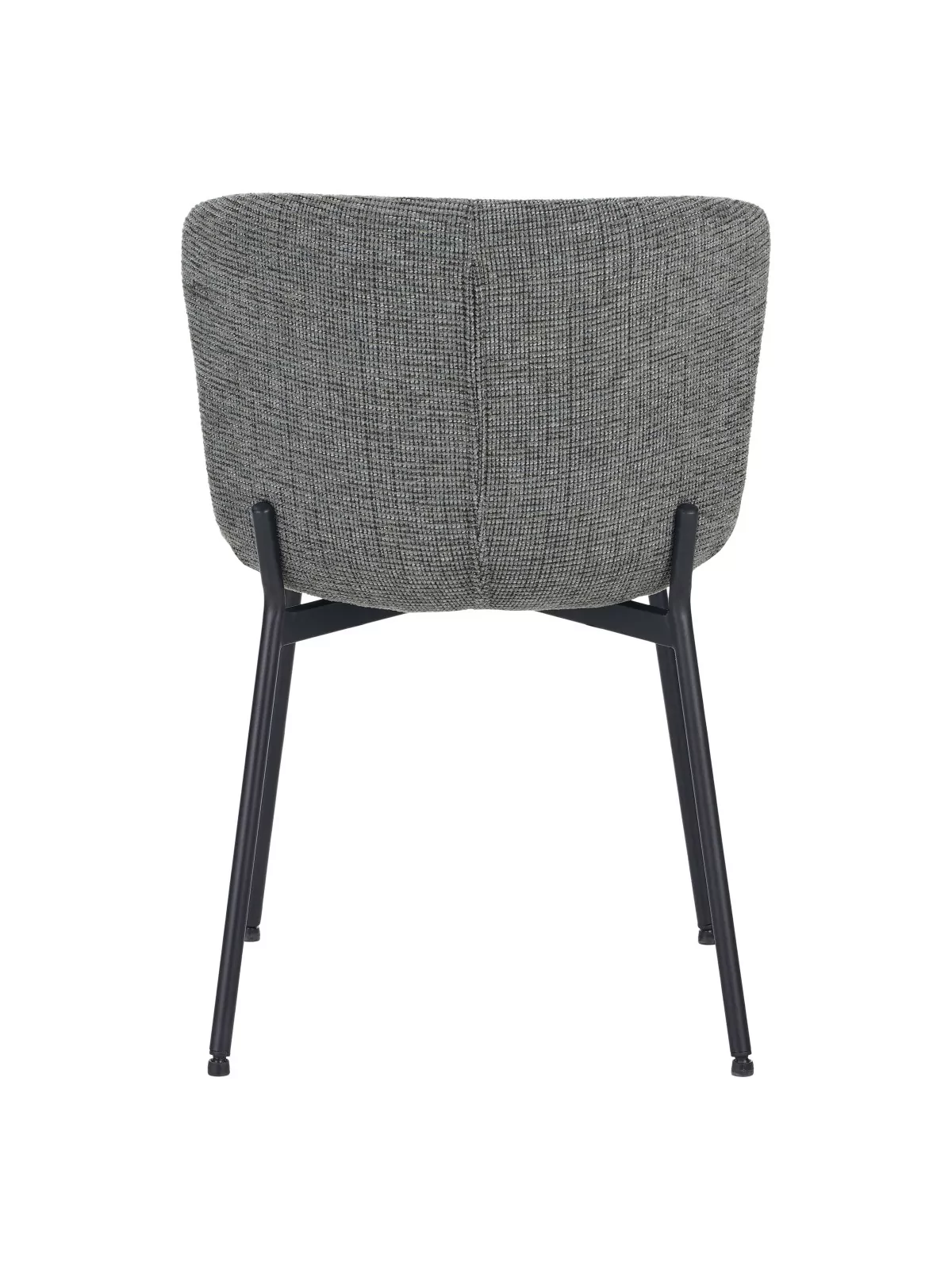 Lot de 6 RIYA Chaise Contemporaine avec Revêtement en Tissu Bouclé ...