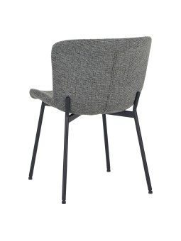 Set of 6 RIYA Modern Upholstered Dining Chair with Fabric Cover
