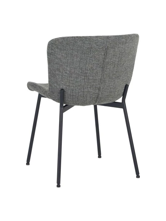 Set of 6 RIYA Modern Upholstered Dining Chair with Fabric Cover
