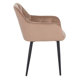 Set of 6 MARIO Tufted Velvet Armchair with Contemporary Style