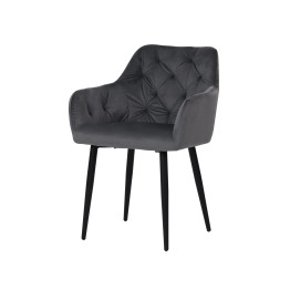 Set of 6 MARIO Tufted Velvet Armchair with Contemporary Style