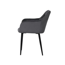 Set of 6 MARIO Tufted Velvet Armchair with Contemporary Style