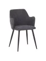 Lot de 6 LANCE Chaise de Salle à Manger Contemporaine avec Accoudoi...