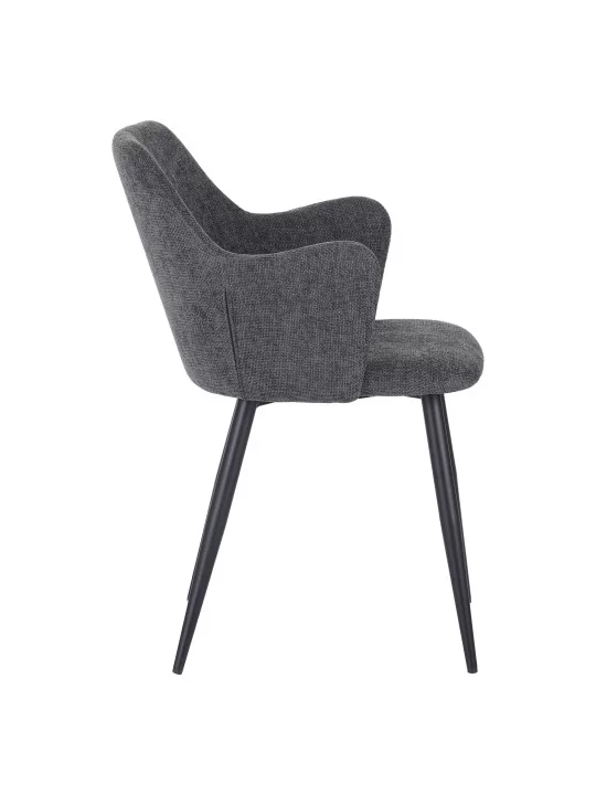 Lot de 6 LANCE Chaise de Salle à Manger Contemporaine avec Accoudoi...