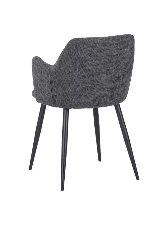 Lot de 6 LANCE Chaise de Salle à Manger Contemporaine avec Accoudoi...