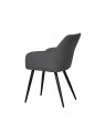 Lot de 6 FLINDY Chaise de Salle à Manger en Velours Matelassé LOT ...