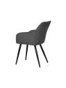 Set of 6 FLINDY Quilted Velvet Dining Chair with Diamond Pattern