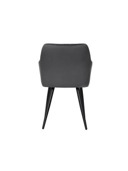 Lot de 6 FLINDY Chaise de Salle à Manger en Velours Matelassé LOT ...