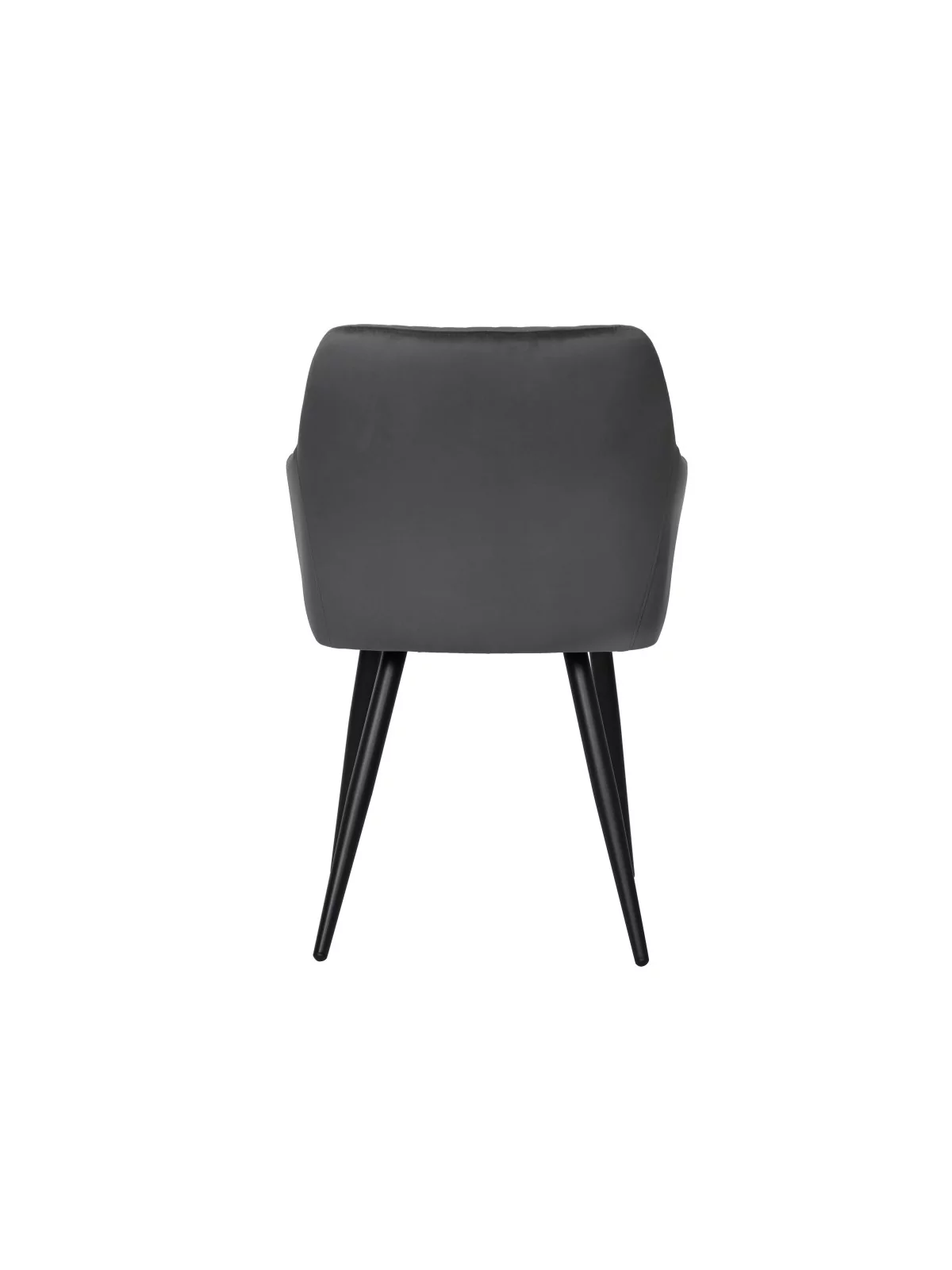 Set of 6 FLINDY Quilted Velvet Dining Chair with Diamond Pattern