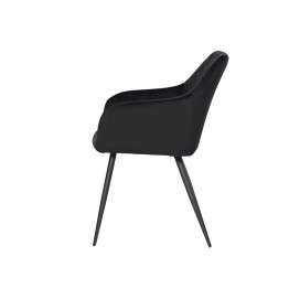 Set of 6 FLINDY Quilted Velvet Dining Chair with Diamond Pattern
