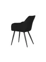 Set of 6 FLINDY Quilted Velvet Dining Chair with Diamond Pattern