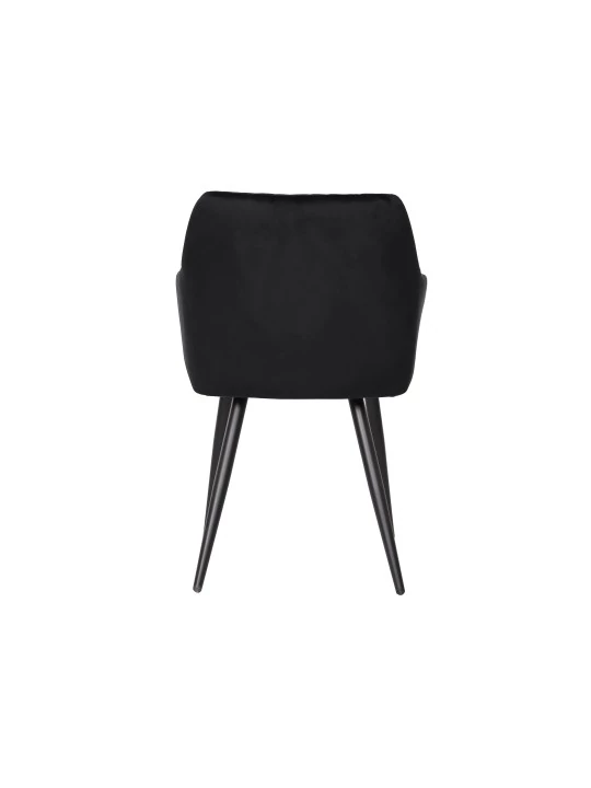 Set of 6 FLINDY Quilted Velvet Dining Chair with Diamond Pattern