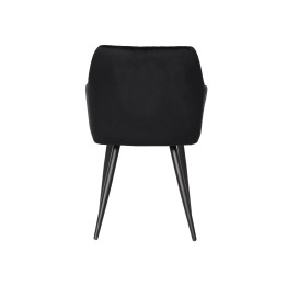 Set of 6 FLINDY Quilted Velvet Dining Chair with Diamond Pattern