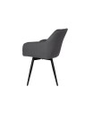 Set of 6 CARLO-SWI Swivel Quilted Velvet Dining Chair with Diamond ...