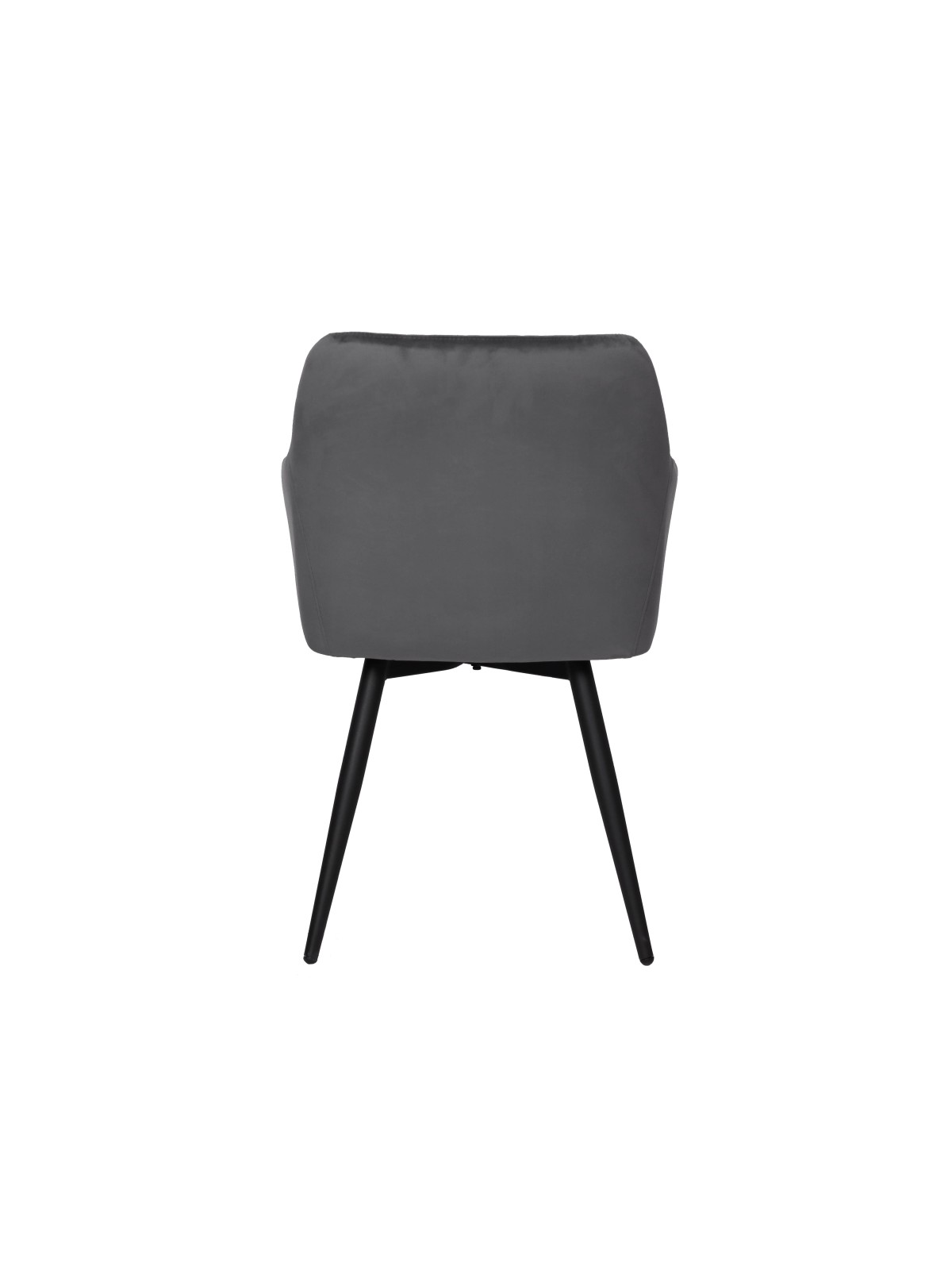 Set of 6 CARLO-SWI Swivel Quilted Velvet Dining Chair with Diamond ...