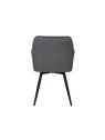 Set of 6 CARLO-SWI Swivel Quilted Velvet Dining Chair with Diamond ...