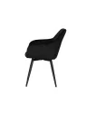Set of 6 CARLO-SWI Swivel Quilted Velvet Dining Chair with Diamond ...
