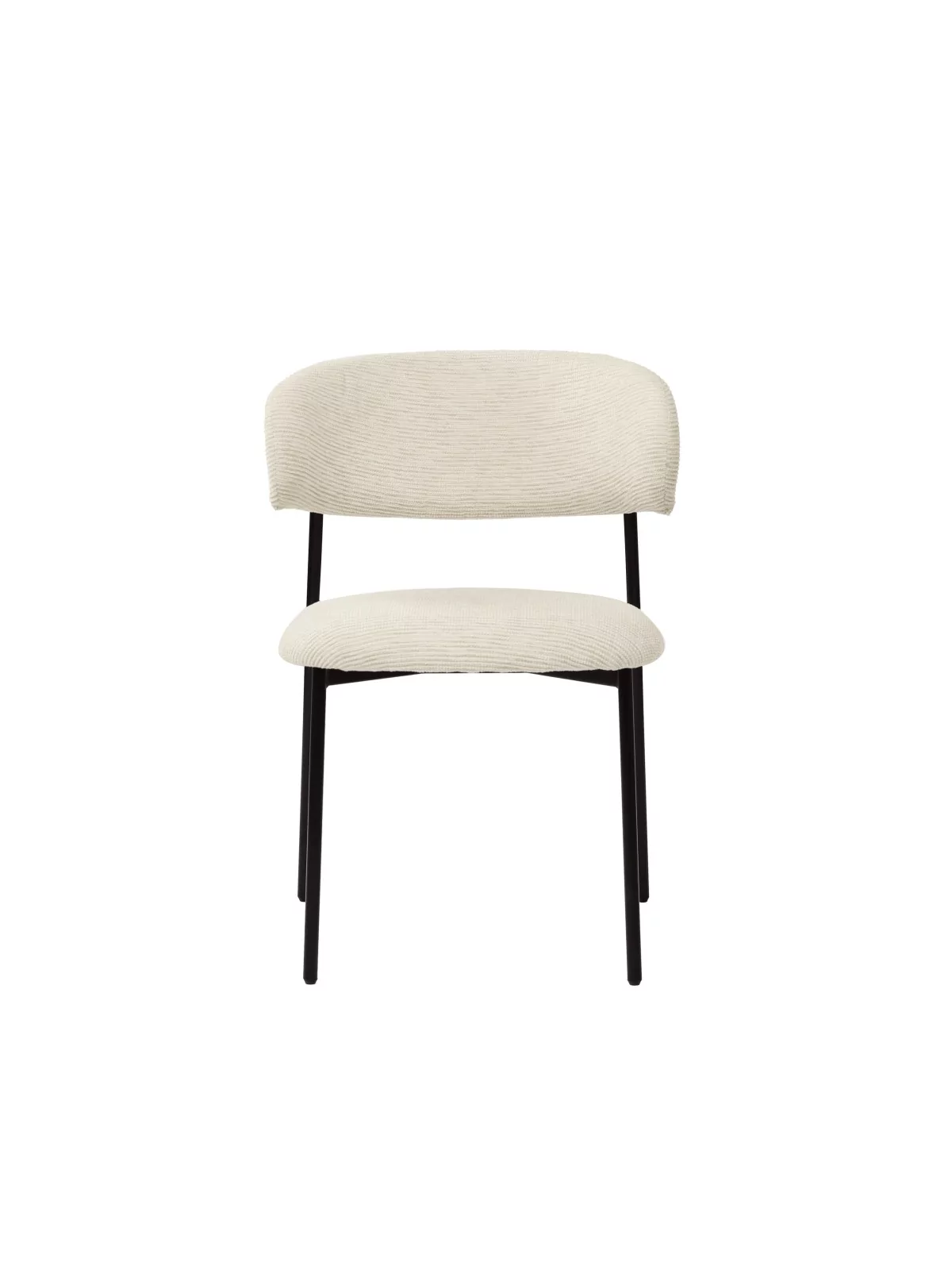 Set of 6 KELLY Minimalist Corduroy Dining Chair