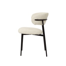 Set of 6 KELLY Minimalist Corduroy Dining Chair