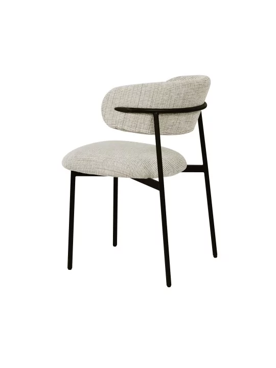 Lot de 6 KELLY Chaise de Salle à Manger Minimaliste en Velours Côte...