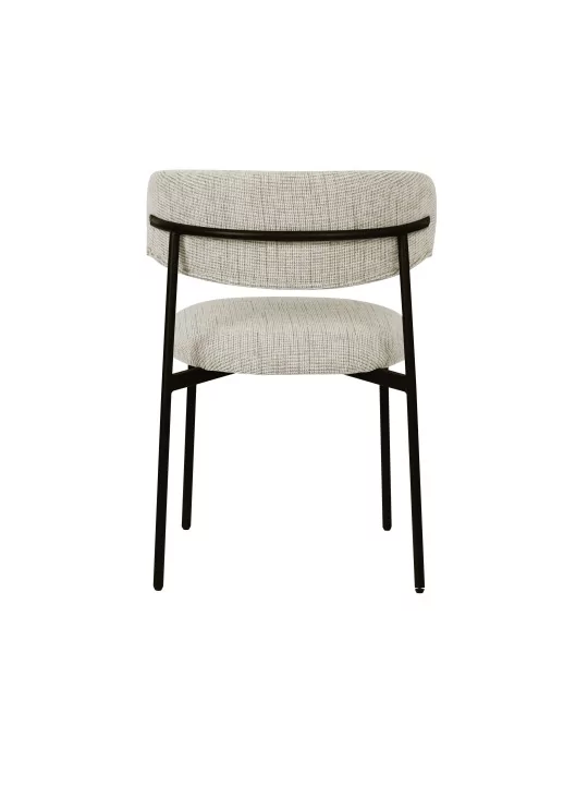 Lot de 6 KELLY Chaise de Salle à Manger Minimaliste en Velours Côte...