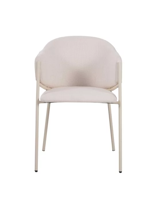 Lot of 6 CUICY Luxury Monochromatic Dining Chair with Modern Design