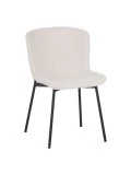 RIYA Modern Upholstered Dining Chair with Fabric Cover