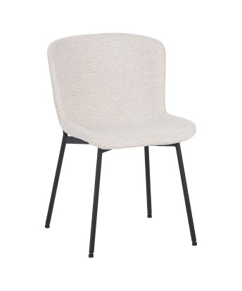 RIYA Chaise Contemporaine avec Revêtement en Tissu Bouclé Chaise d...