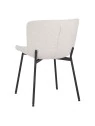 RIYA Chaise Contemporaine avec Revêtement en Tissu Bouclé Chaise d...