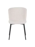 RIYA Modern Upholstered Dining Chair with Fabric Cover