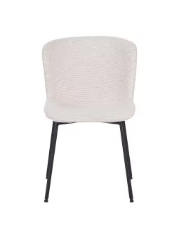 RIYA Modern Upholstered Dining Chair with Fabric Cover