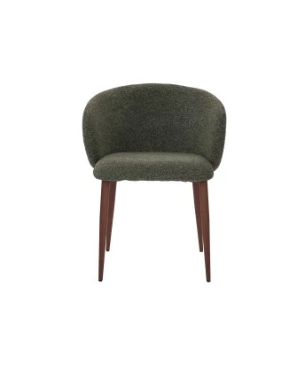 Fauteuil Moderne avec Revêtement en Tissu Texturé