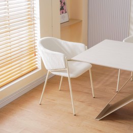 CUICY Chaise de Salle à Manger Monochromatique Luxueuse au Design M...