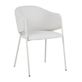 Set of 4 CUICY Luxury Monochromatic Dining Chair with Modern Design